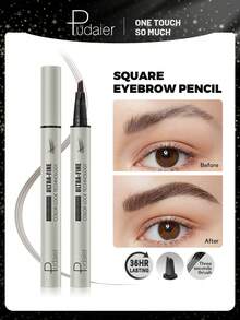 Pudaier 眉笔 - 防水持久微雕眉笔，打造自然精致眉形，防水防晕染，是送给女性的完美礼物 - #05 - 查看 1