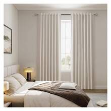 Blackout Curtains 120 Inch Length, 2 Panels Thermal Insulated Drapes - 如圖654 - 查看 5
