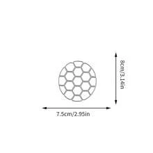 Creative Grid Metal Cutting Dies, DIY Scrapbooking Album And Embossing Stencil, Greeting Card Making Tool, Card Paper Cutting Crafts ,Gift Card Making Template Die Cuts. - Silver - View 7