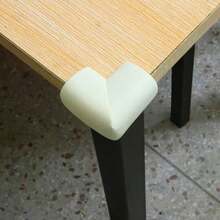 4pcs Soft Foam Baby Corner Guards, Pre-Taped Furniture Edge Protectors, L-Shaped Safety Cushion Pads, Angle Protectors