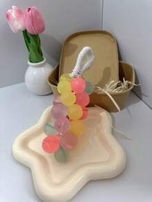 Each Box Contains 25 Grape-Scented Soaps, A Vintage Gift. Available In A Variety Of Grape Colors. Perfect As A Valentine's Day, Mother's Day, Birthday Gift, Or Party Favor. Colors Not Shown In The Pictures. Suitable For Bathrooms, Closets, Toilets, Shoe Cabinets, Living Rooms, Bedrooms, And Cars. Decorative Style: Car Fragrance Pendant/Diffuser - Multicolor - View 16