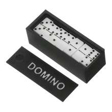 PLAFOPE 1 Juego de domino en Miniatura para casa de muñecas minibloques de domino Juguetes con Caja de Almacenamiento para niños Juegos educativos y de Viaje Accesorios para casa de muñecas.Diversión infantil, juegos felices, imprescindibles para los niños - Colores surtidos - Ver 2