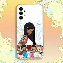 T-Tokidokis Japan Girl Transparent Space Case Compatible With IPhone 17/16/15/14/13/12/11/Air/Pro/ProMax And Galaxy S21/S22/S23/S24/S25 Plus Fe Ultra, And Galaxy A13/14/15/16/54/35 Series, Highly Popular Funny And Quirky Patterns, Playful And Cute Characters, Classic Fashion Phone Case, Professional Anti-Drop And Anti-Fingerprint Durable Phone Case, Playful And Cute Phone Case, Super Cute Phone Case, Women's Phone Case, Men's Phone Case, Great Gift Choice - z6 - Xem 3