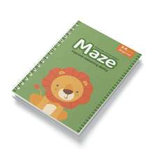 Maze Puzzle Activity Book, Progressive Path-Finding Challenges To Build Focus, Patience And Problem-Solving Skills, Relaxing Brain Game For Daily Breaks At Home, Office Or Travel - Maze - View 9