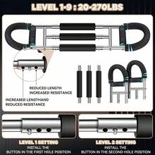 Shaker  Arm Trainer Workout Equipment Adjustable Chest Expander-Exerciser - Blue - View 7