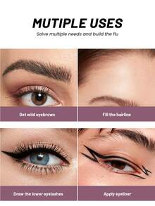 Pudaier 防水眉笔 四叉眉笔 | 超细防水眉笔，适合初学者，四叉笔头设计，精准勾勒自然眉形，持久妆效，全天持妆，使用方便 - #05 - 查看 5