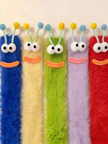 1 Pair Cute & Unique Plush Socks - Soft & Warm Winter Socks With Cartoon Prints, Hand Washable, Multiple Colors Available, Suitable For Indoor & Outdoor Wear, Cozy House Slippers, Fun Sock Design, Soft Texture, Warm And Comfortable. - Multicolor - View 27