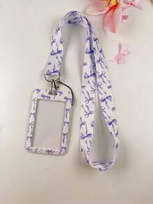 1 pezzo Accessorio portachiavi, portacarte, ciondolo, con stampa a fiocco, elegante, adatto per uomo e donna, mini portafoglio, portacarte, portamonete, portafoglio carino, accessori stile fairycore - Multicolore - Visualizzare 10