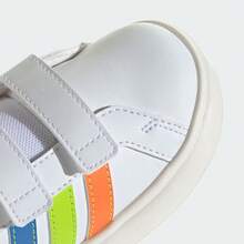 Adidas Giày tập đi GRAND COURT 3.0 BUBBLE CF I dành cho bé trai sơ sinh/trẻ nhỏ, JP9379 - trắng - Xem 8