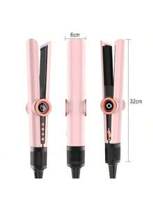 UKLISS Hot Air Straightening Brush, Automatic Hair Styling Tool, Creates Smooth Straight Hair - Pink - View 10
