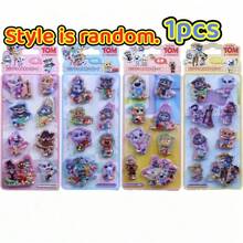 3D Water Sticker Racing Car Toy, Children's Reward Liquid Quicksand Crystal Small Sticker Painting - Tanned Kitty/Sticker>Candy/Kitten/Kids - Multicolor - View 16