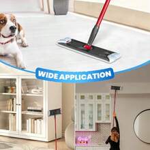 3 Pack Replacement Mop Pads For O-Cedar H2prO Flat Mop System Machine Washable Microfiber Pads Refills - 白色 - 查看 7