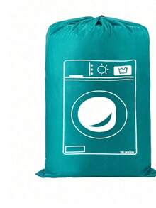 Extra Large Travel Laundry Bag With Drawstring, Heavy Duty Dirty Clothes Storage Bag, Easy To Install Laundry Basket, Travel Essentials, 4 Colors Available. Clear Pattern, Drawstring Closure, Tear-Resistant And High-Quality Polyester, Foldable, Suitable For Travel, Dorm, Cruise, Storage, Laundry Bag, Storage Bag - Multi-color Washing Machine - View 10