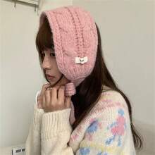 Women Beanie Hat - Beige - View 2