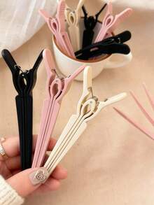 Kẹp tóc tạo độ phồng cao, kẹp nâng chân tóc, kẹp tóc mỏ vịt liền mạch, kẹp tạo kiểu tóc mái tự nhiên, kẹp nâng chân tóc vô hình tự nhiên, kẹp định vị và cố định kiểu tóc mới, dụng cụ tạo kiểu tóc, dễ sử dụng, thân thiện với tóc, cần thiết cho việc tạo kiểu tóc tại nhà. - Nhiều màu - Xem 2