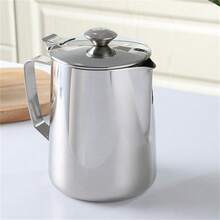 1个带盖拿铁杯；不锈钢拿铁杯；尖嘴带盖精美茶壶；浓稠咖啡拿铁筒；泡沫杯。 - 彩色 - 查看 5