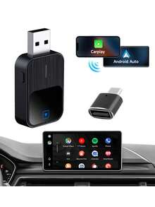 NEW Wireless CarPlay Android Auto Wireless Adapter Smart Mini Box Plug And Play Connect Universal For Nissan Wireless Adapter