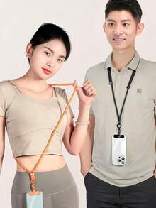 Adjustable Anti-Theft Phone Lanyard, Universal Phone Strap Cord, New Smart Phone Wrist Strap Accessory, Anti-Lost Anti-Drop Polyester Braided Phone Chain, High-End Phone Decoration, Sturdy Metal Hook, Suitable For Outdoor Hiking, Running, Carrying Kids, Great Birthday Gift For Family, Colleagues, Friends Compatible With Android And Most Smartphone,Gifts For Mother, Family, Friends, Kids, Birthday, Holiday - View 2