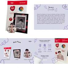 Hobi Set de calcomanías de J-hope – Merch fanmade para ARMY J-hope bias incluye planilla de stickers, postal y sticker individual(default) - Multicolor - Ver 1
