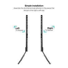 Monitor Stands - 黑色 - 查看 3