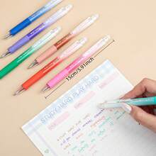 12/24/36色可擦凝胶笔套装，按动式细尖笔，适合学生、教师和艺术家使用，可用于绘画、书写、规划和填字游戏，神奇笔，是返校季和情人节的完美礼物。 - 可擦筆 - 查看 2