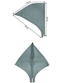 1 Stück Instant Dreieck Hijab, All-In-One Kopftuch zum Binden. Schnelle Umwicklung, rutschfest. Ohne Unterkopftuch, ohne Falten. Geeignet für den täglichen Gebrauch, Gebet und Ausgänge