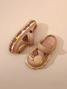 Toddler/Little Boys' Cute Hamburger Design Anti-Slip Soft Bottom Casual Breathable Sandals