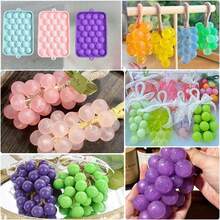 Grape Shaped Handmade Soap Mold, DIY Grape Fragrance Soap Tool Kit, Silicone Material, For Crafts, Candle Making, Soap Making, Parent-Child Interaction, Craft Lovers, Suitable For: National Day, Valentine's Day, Mother's Day, Birthday, New Year, Teacher's Day Gifts, Wedding Favors - Multicolor - View 5