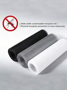 Upgraded Nano Mosquito Window Screen, Durable Washable Mesh, High-Strength Fibers, Superior Insect Protection, Home & Office Use