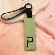 1pc Fashionable English Letter Car Key Chain Creative Letter Pendant Keychain Bag Charm Letter Hanging Decor Valentine's Day Gift Event School Teacher For Men Mini Wallet Small Wallet Wallet Keychain Lanyard