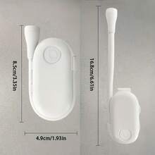 Lampe de lecture LED rechargeable, mini taille, veilleuse à intensité variable, lampe de soins oculaires réglable à 360° 3 couleurs, convient pour l'étude - Multicolore - Voir 6