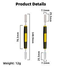 5pcs/Set Phone & Tablet Disassembly Tools, Digital Device Pry Bar, Pry Stick, Scraper Knife, Flat Pry - Silver - View 3