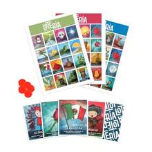 Novelty Board Game Loteria Tradicional Caja MetalicaDiversión infantil, juegos felices, imprescindibles para los niños - como en la foto - Ver 3