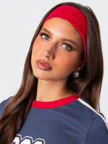 3pcs Solid Color Boho Sports Yoga Headbands, Moisture Wicking Stretchy Soft Headbands For Running, Fitness, Women Women Hair Accessories Elegant Hair Band