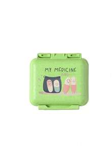 Hộp đựng thuốc mini 6 ngăn di động, hộp đựng thuốc, hộp đựng thuốc du lịch in chữ "My Pill Pack" và họa tiết viên thuốc, hộp đựng thuốc nhỏ 6 ngăn, hộp đựng thuốc kín, hộp đựng thuốc 6 ngày/tuần, hộp đựng thuốc thiết yếu khi đi du lịch, hộp đựng vitamin hàng ngày, hộp đựng thuốc bỏ túi, hộp đựng đồ trang nhã, vật dụng thiết yếu trong gia đình, vật dụng cần thiết khi đi du lịch, trang trí phòng. - Nhiều màu - Xem 12