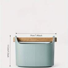 1pc Coffee Knock Box With Removable Tamping Rod - Shock-Proof Anti-Slip Espresso Grounds Knock Box, Durable Coffee Grounds Container, Suitable For Home And Restaurant - Multicolor - View 5