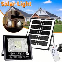 Solar Powered Wall Floodlight IP67 Waterproof Smart Wall Light Auto-On Flood Light Light Sensor Spot Lights For Patio Path Yard - 1pcs - View 5