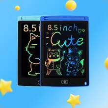 2/4 Piezas Tableta de Escritura LCD Grande - Sin Batería Borrable para Memo, Cálculo y Escritura Creativa, Útiles Escolares para Volver a la Escuela - Multicolor - Ver 8