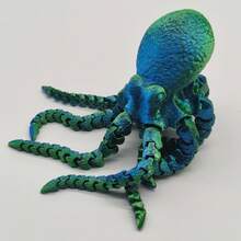 1pc 41cm/16.14inch Giant Octopus, Ocean Monster, Huge Octopus, Colorful Octopus, Black & Gold Octopus, Holiday Decor Party Gift, Birthday Gift, Funny 3D Printed Art Figurine, Home Decor, Car Decor, Garden Decor, Valentine's Day Gift - Multicolor - View 13