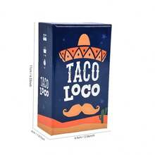 Taco Loco - Hilarious Fun Card Game, Multiplayer Interactive Family Game, Christmas Icebreaker Family Party Game, Couple Dating Game, Office Game, Travel Game, Interactive Gameplay, Engaging Activities, High-Quality Cards, Compact Storage, Great Choice For Social Gatherings, Best Gift For Giving, Birthday Gift, Holiday Gift, Christmas Gift, New Year Gift - Multicolor - View 4