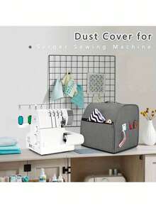 Lockstitch Sewing Machine Cover Dust Cover Sewing Tool Accessory Bag, Suitable For Most Standard Lockstitch Machines Compatible With Singer And Brother Sewing Supplies Cover, Sewing Storage,Women's Day,Travel Essentials,Wedding Favours,Y2k,Bedroom,Car Accessories Women,Kitchen Decor - Multicolor - View 9