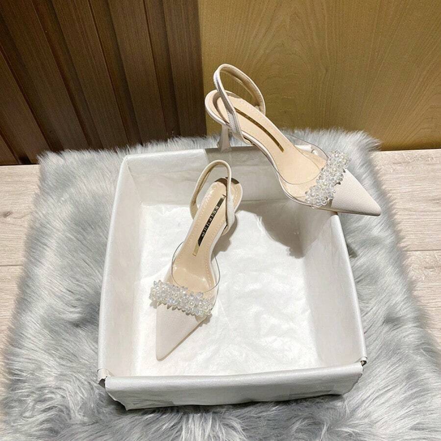 Women Pumps - 白色 - 查看 1