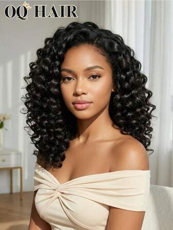 OQ Peluca de encaje frontal de cabello humano de 200% de densidad, de 8 a 14 pulgadas, de onda profunda y esponjosa, lista para usar, con nudos decolorados previamente, sin pegamento, de color natural, con línea del cabello previamente recortada, fácil para principiantes, peluca de cabello humano al 100%, peluca sin pegamento, peluca brillante sin pegamento, peluca de cabello humano para Navidad, peluca de cabello humano Y2K, regalo de Navidad, accesorios para el cabello, peluca de cabello humano al 100%, peluca de encaje de cabello humano, uso diario, , esencial para las vacaciones de las damas