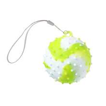 Bola de agarre redonda de silicona, Bola de entrenamiento de rehabilitación y relajación muscular de mano, dispositivo de agarre de silicona, Bola de masaje de silicona CGC1 - verde - Ver 12