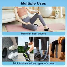 Adjustable Heel Cups For Heel Pain Relief, Heel Spur Relief Products, Provide Supportive And Cushioning Gel Heel Pads Cushion For Plantar Fasciitis Relief Achilles Tendonitis - 清除 - 查看 9