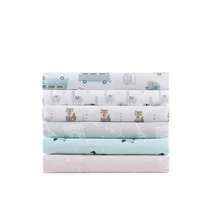 Microfiber Cozy Bed Sheet Set, Modern All Season Bedding Amp Pillowcases, Premium 14 Elastic Pocket Fits Up To 16 Mattress, Full Aqua Dogs 4 Piece - Doubleaqua - View 6