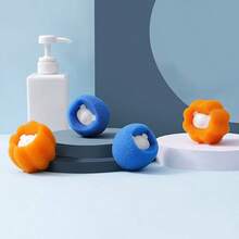 10/8/6/4/2 Pcs Reusable Washing Machine Pet Hair Remover - Lint Collector Balls [Random Style Shipped] Set - Cute Cat Dog Hair Collector - Lint Collector For Removing Pet Hair From Clothes, Decontamination, Anti-Pilling - Designed For Delicate Fabrics. - Multicolor - View 6
