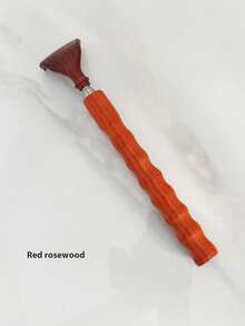 1pc Wooden Back Scratcher With Retractable & Non-Slip Handle Design, Extendable Reach For Convenient Back Scratching, Suitable For Elderly And Adults