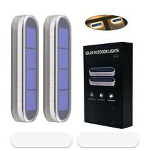 1/2/4/6 Juego de luces lineales para el suelo, luz cálida, IP68 resistente al agua, adecuado para jardín, escaleras, garaje, valla, camino, patio, plataforma, muelle y otros lugares al aire libre