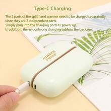 Portable Hand Warmer, Detachable Magnetic Hand Warmer, 3 Temperature Settings, 2 Rechargeable 1200mAh Batteries, Winter Heating Device, Suitable For Men And Women, Ideal Gift For Valentine's Day, New Year, And Cold Weather - View 8